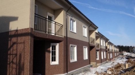 Фасадная панель KMEW с текстурой под кирпич 